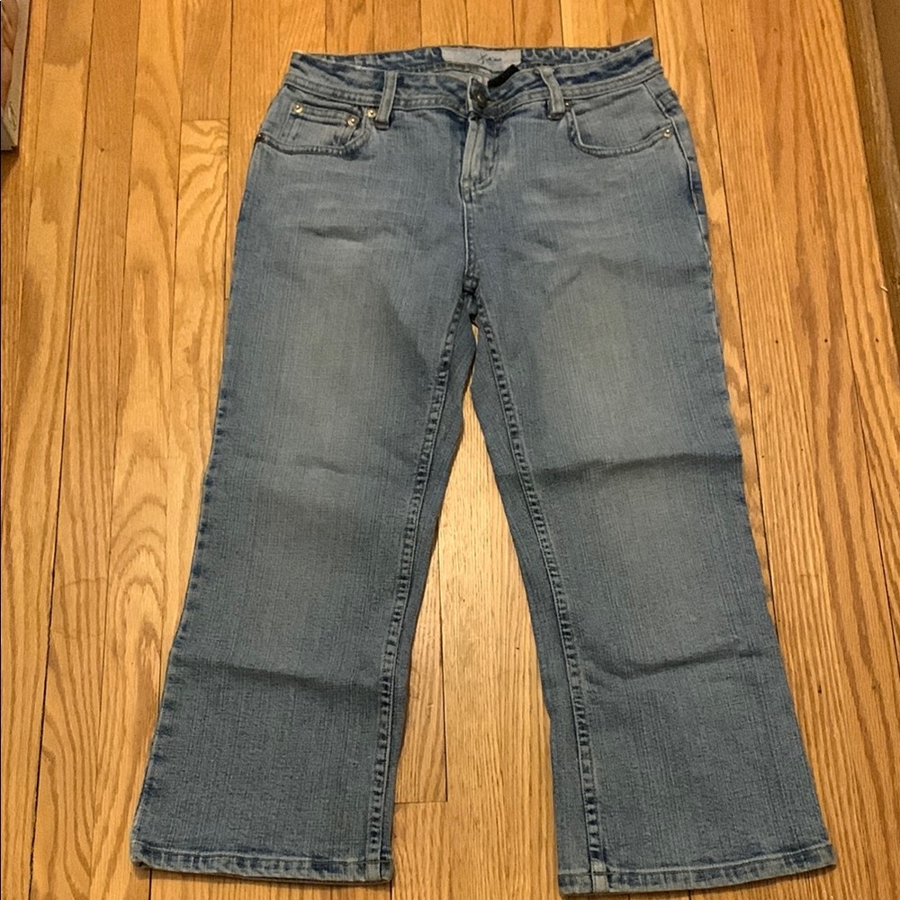 Classic Crop denim Capris